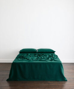 Forest 100% French Flax Linen Flat Sheet