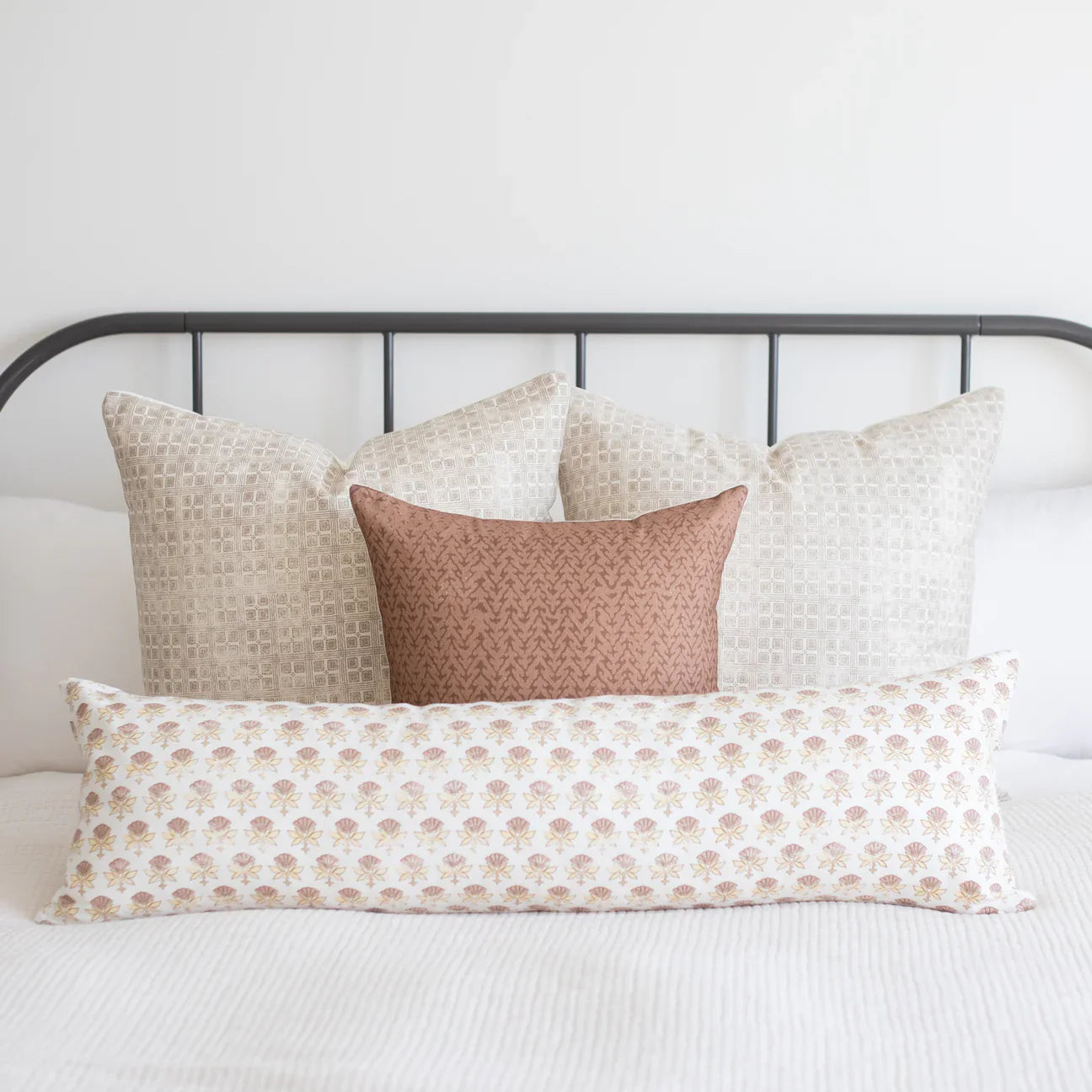 Fleur White Floral Lumbar 12x20 | 12x40 - Image 3