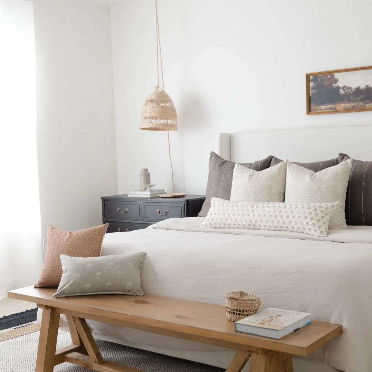 Fleur White Floral Lumbar 12x20 | 12x40 - Image 7