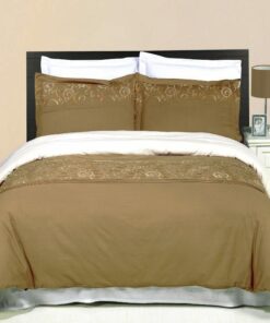 Geneva Embroidered 3-Piece Duvet Set