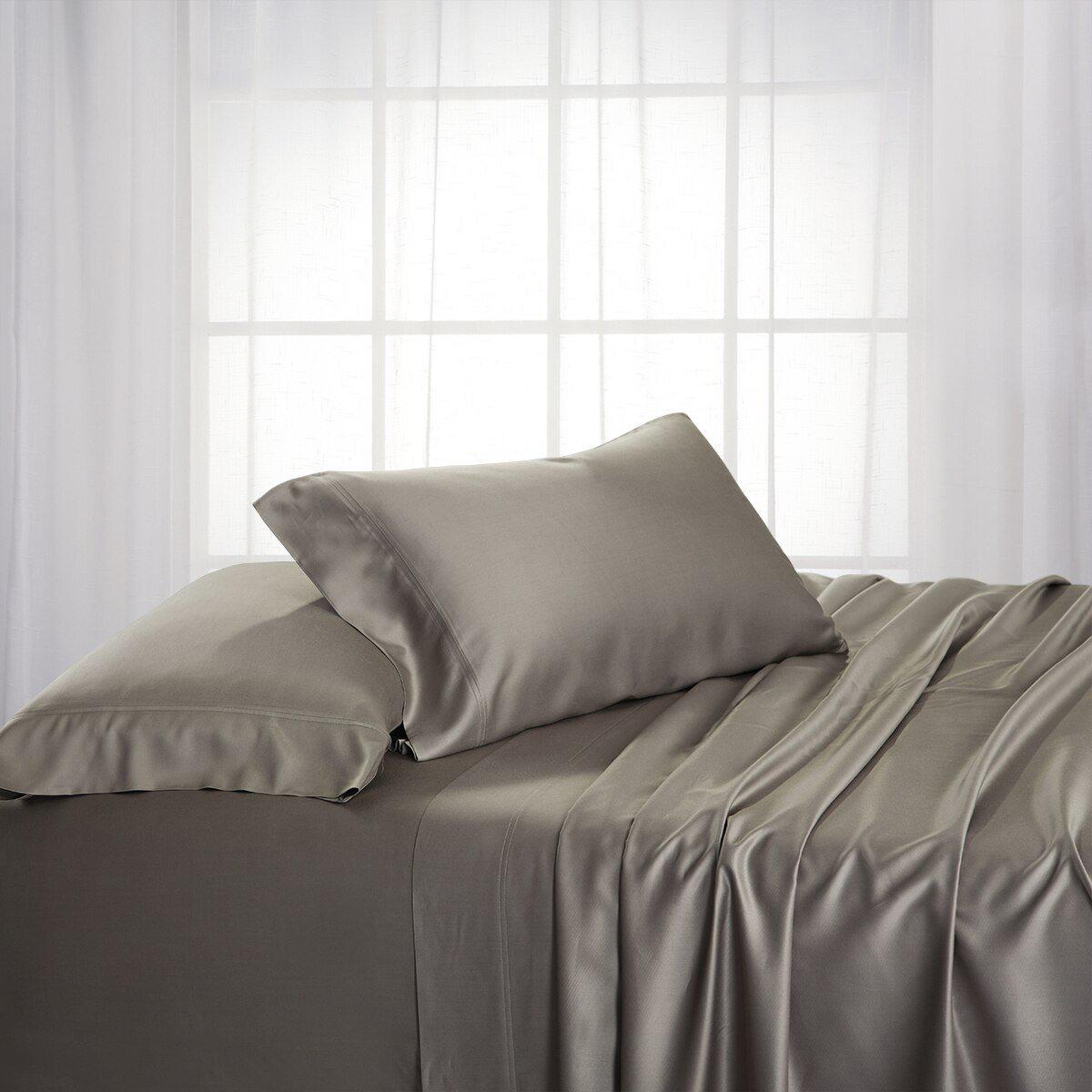 Luxury Heavyweight Bamboo 600 - Top Split Flex King Sheet Set - Image 8