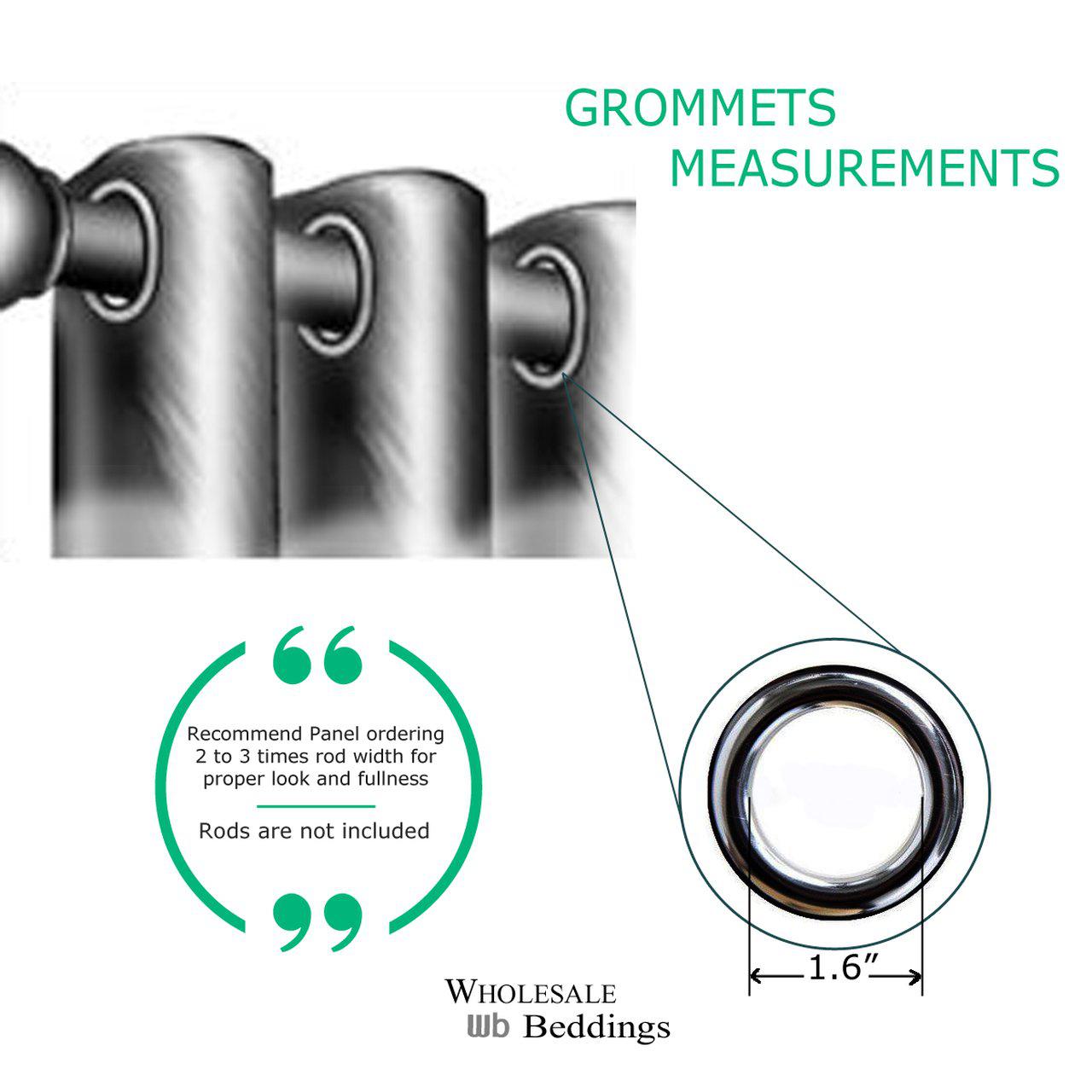 Quatrefoil Room-Darkening Window Curtain Pair Green Meridian (Set of 2 Panels) - Image 2