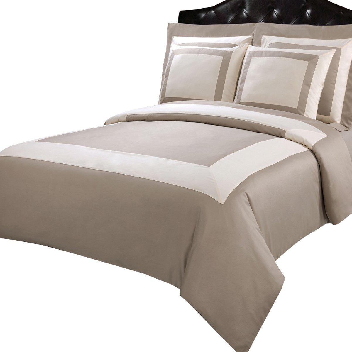 Hotel 100% Cotton 5-PC Duvet Cover Set - Image 11