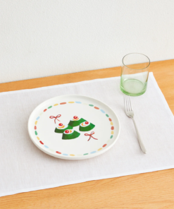 Idda Studios x Bed Threads 'Cassatta' Ceramic Dinner Plate