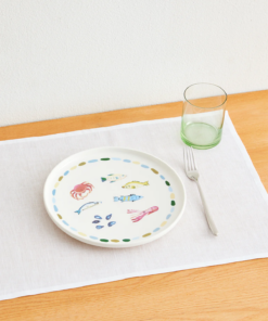 Idda Studios x Bed Threads 'Festa di Sette Pesci' Ceramic Dinner Plate
