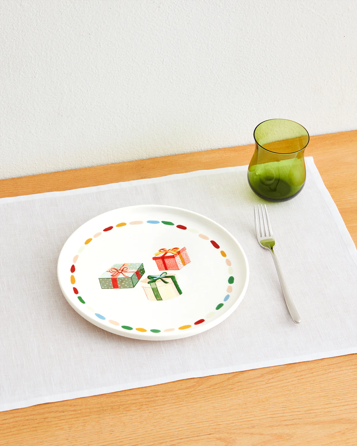 Idda Studios x Bed Threads 'Regali' Ceramic Dinner Plate