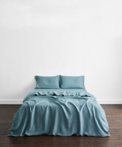 Lagoon 100% French Flax Linen Bedding Set