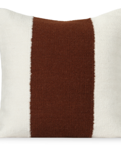 Loyola in Cherrywood. Wool Pillow Cover