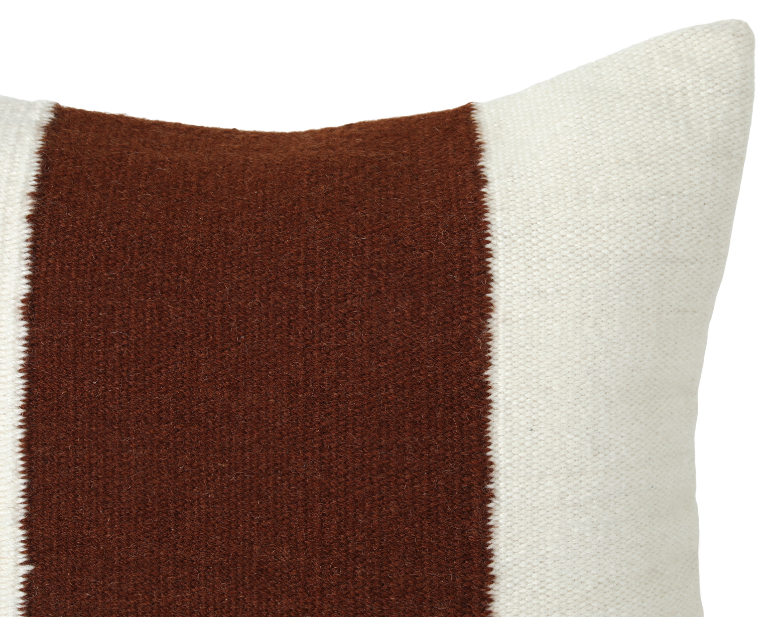 Loyola in Cherrywood. Wool Pillow Cover - Image 3