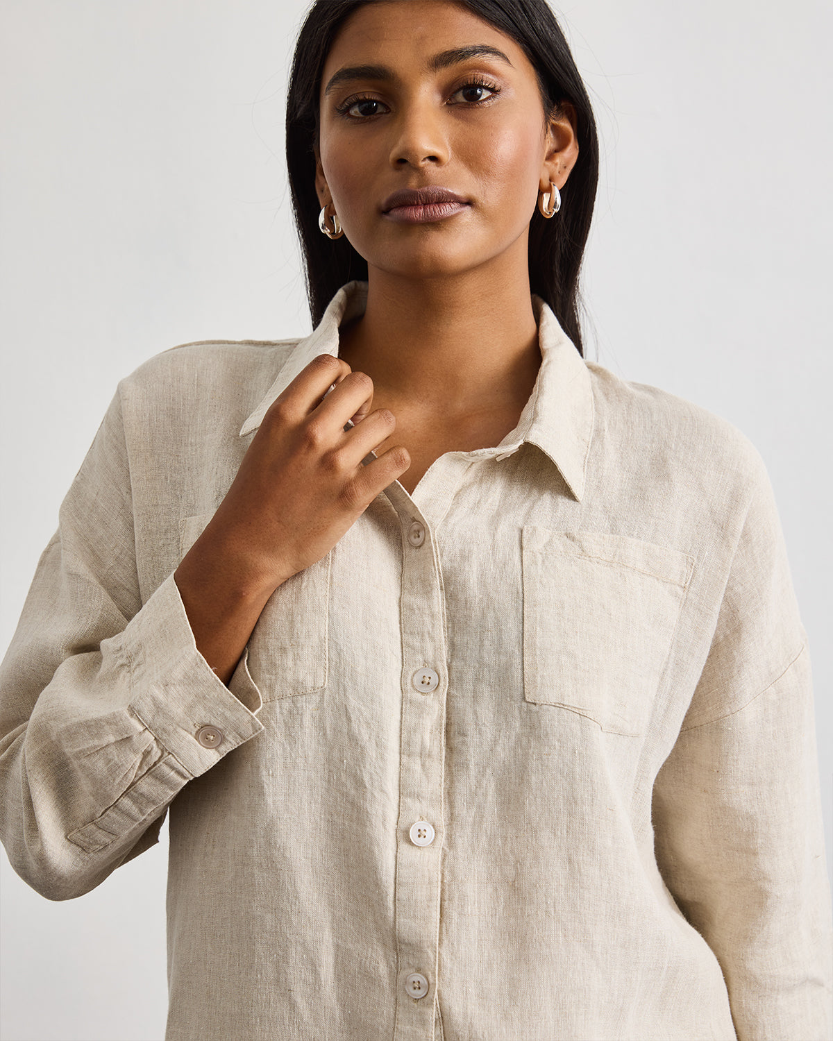 Long Lounge Set in Oatmeal - Image 3