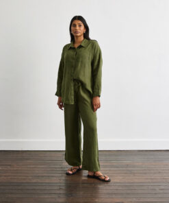 Long Lounge Set in Olive