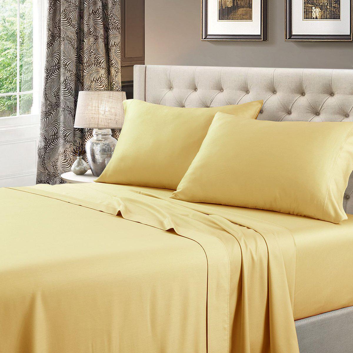 Split King (Adjustable) Sheets - Solid 600 Thread Count - Image 17