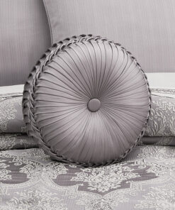 Mary Tufted Round Decorative Throw Pillow