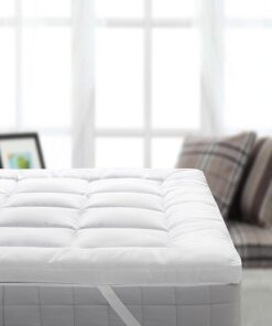 Royal 2 Inch Bamboo Filled Cotton Mattress Topper