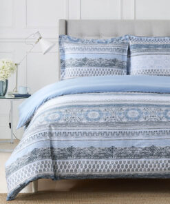 Medallion 100% Cotton Duvet Cover Set