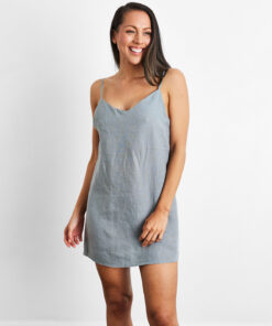 Mineral 100% French Flax Linen Slip