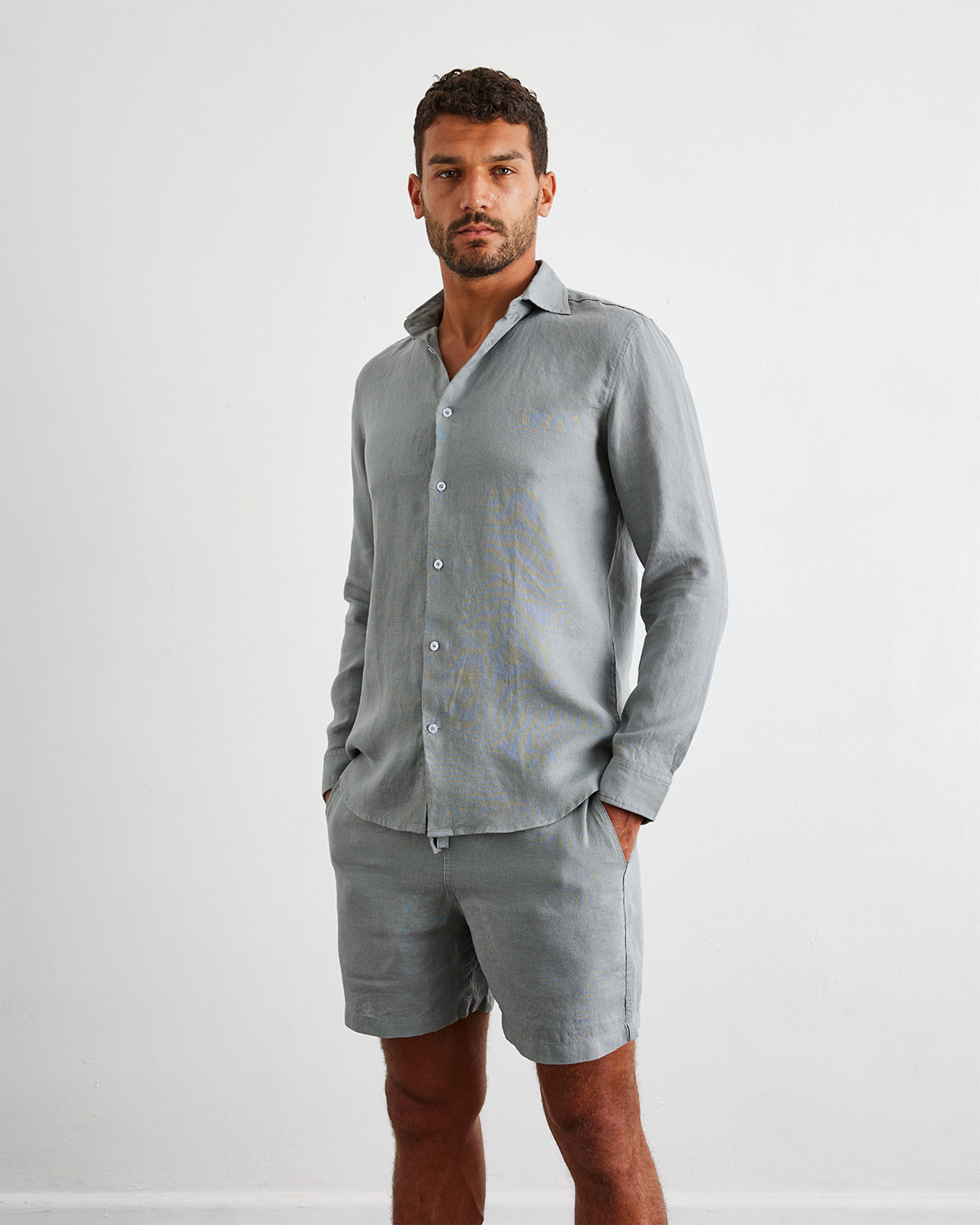 Mineral 100% French Flax Linen Men's Shorts