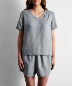 Mineral 100% French Flax Linen T-Shirt