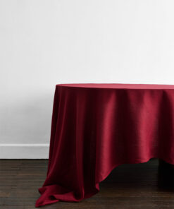 Mulberry 100% French Flax Linen Tablecloth