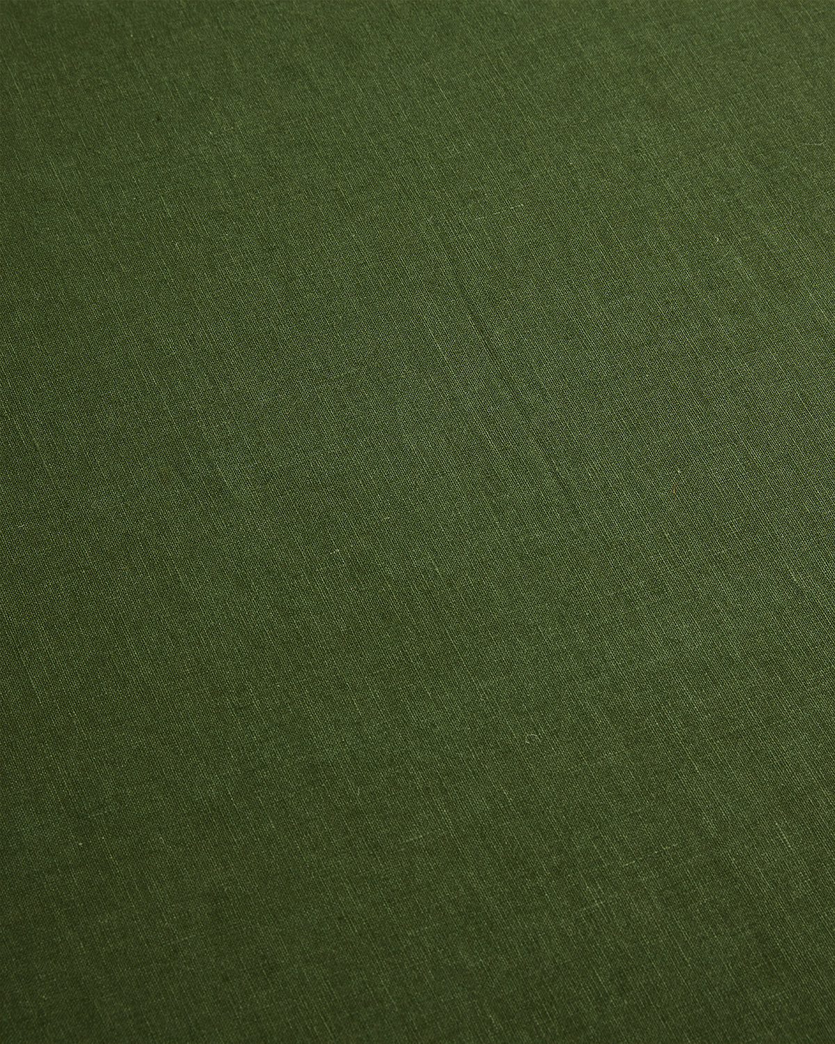 Olive Heavy Linen Bed Cover - Image 3