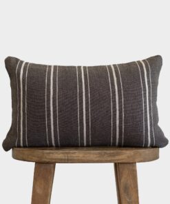 Ollie in Warm Charcoal - Lumbar 12x20 | 12'x26 | 12x40