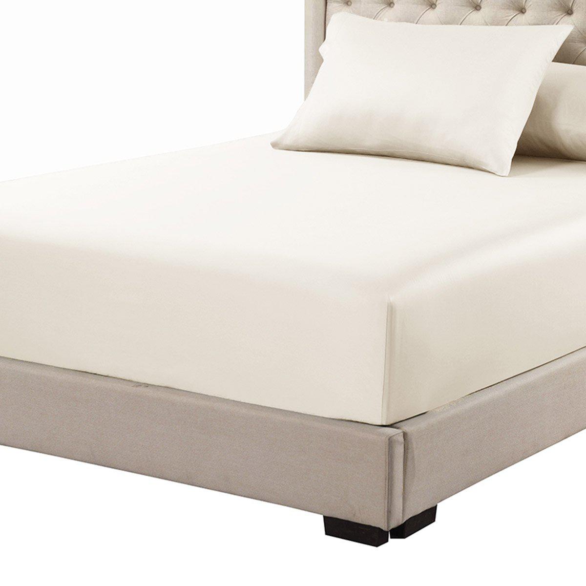 Luxury & Heavyweight Bamboo 600 - Olympic Queen Size Fitted Sheet Only - Image 4