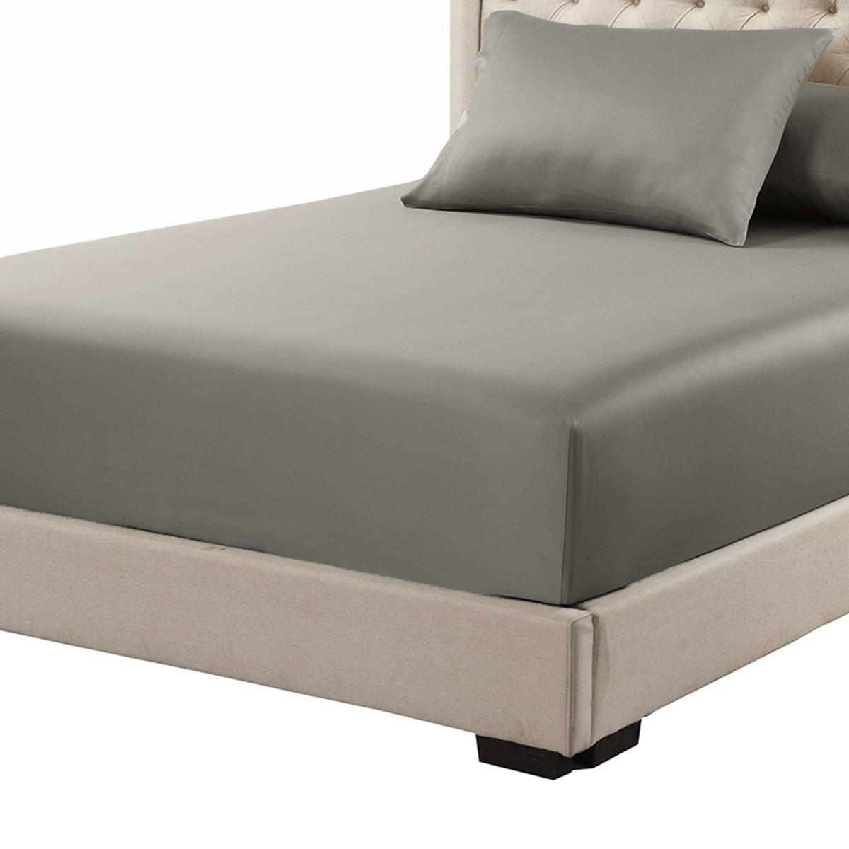 Luxury & Heavyweight Bamboo 600 - Olympic Queen Size Fitted Sheet Only - Image 9