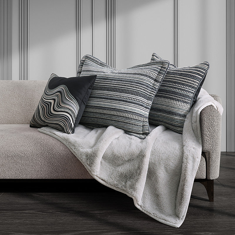 Parallel 18 Square Decorative Throw Pillow