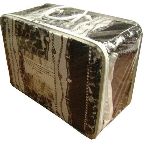 7 Piece Passionate Cotton Duvet Cover Set. Queen - Image 5