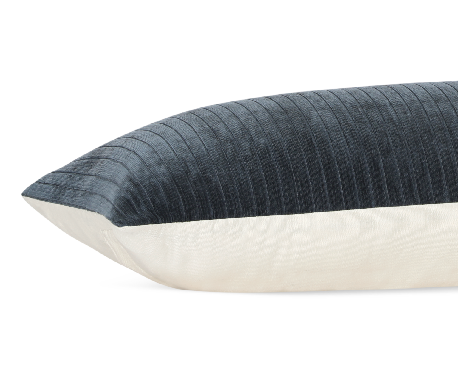 Rhone. Lagoon Velvet. Long Lumbar Pillow - Image 3