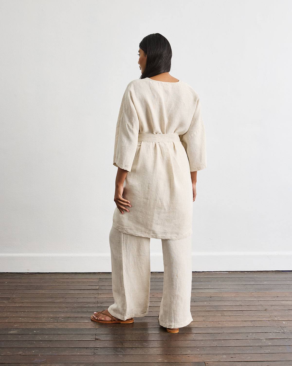 Robe Set in Oatmeal - Image 3