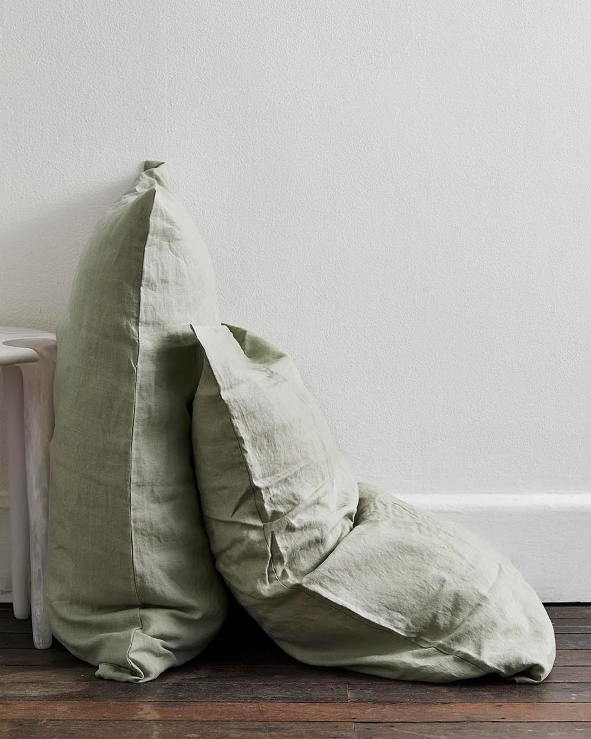 Olive & Sage 100% French Flax Linen Bedding Bundle - Image 5