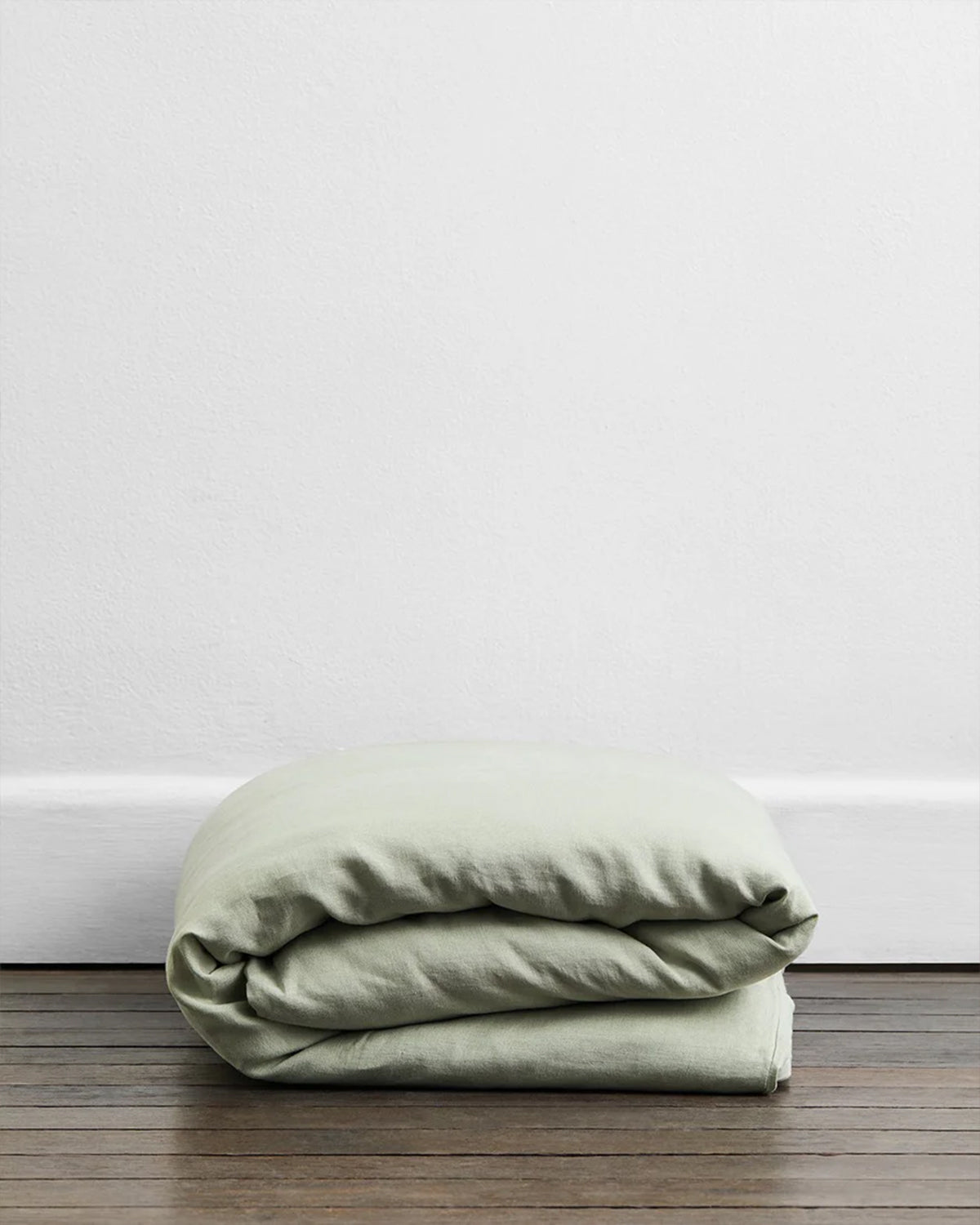 Sage & Crème 100% French Flax Linen Bedding Bundle - Image 2