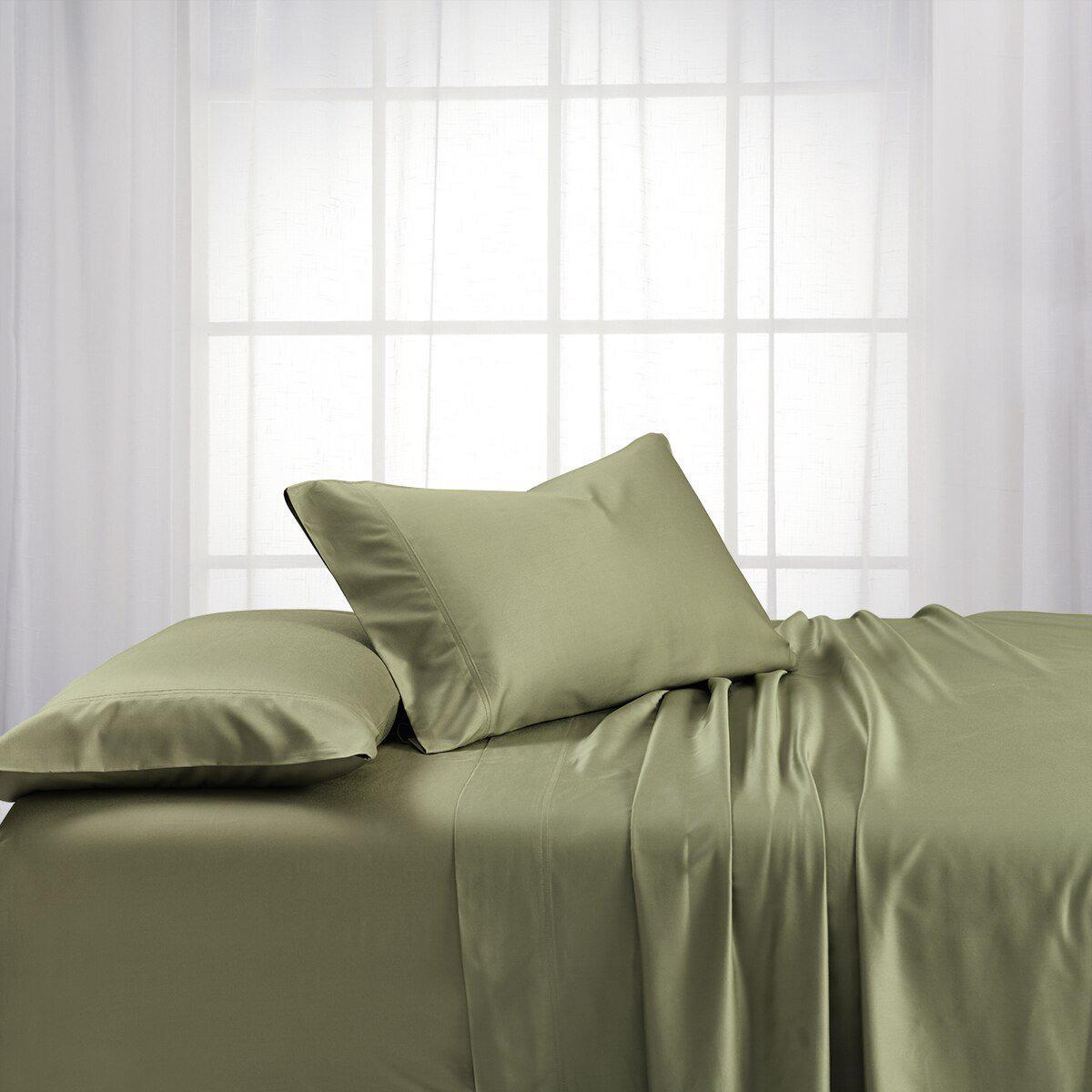 Luxury Heavyweight Bamboo 600 - Top Split Flex King Sheet Set - Image 7
