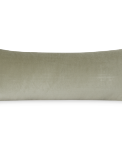 Sage Velvet Long Lumbar Pillow