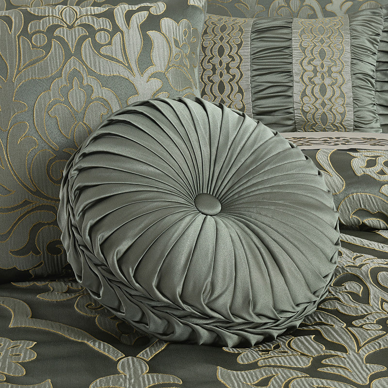 Santino Tufted Round Decorative Throw Pillow