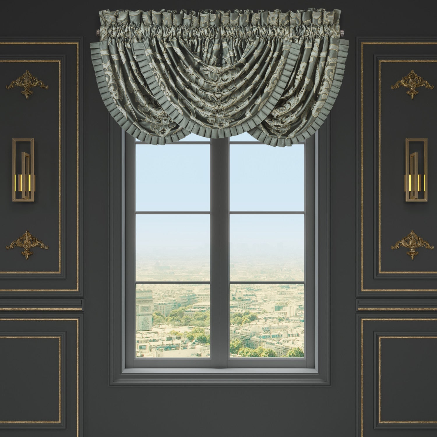 Santino Window Waterfall Valance - Image 2