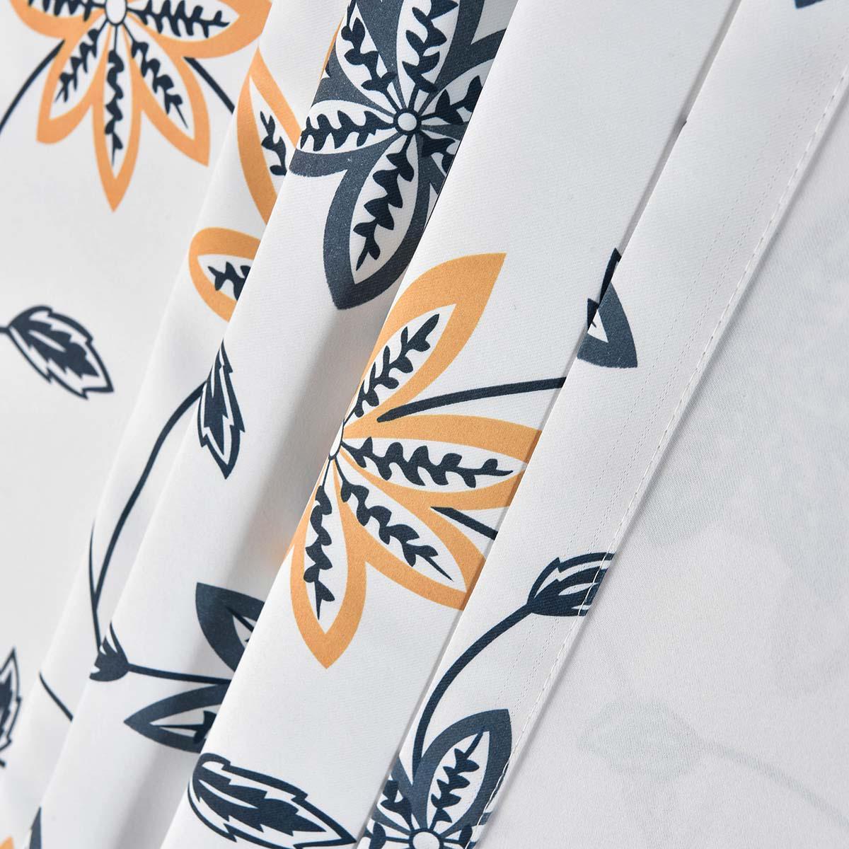 Shahd Room Darkening Curtain Panels Pair ( Set of 2 ) - Image 2