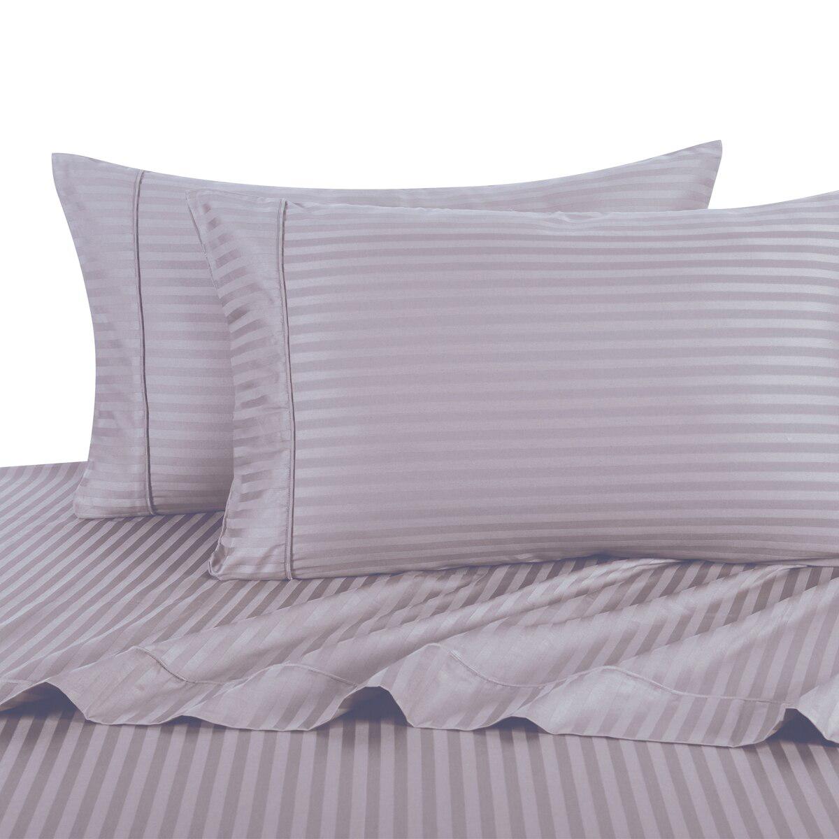 Damask Striped 600 Thread Count Sheet Set - Image 29