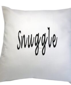 Snuggle Throw Pillow Cover 18 X 18 Inches 100% Cotton Sateen