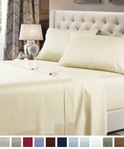 Flex Top California King Sheet Set - Solid 600 Thread Count