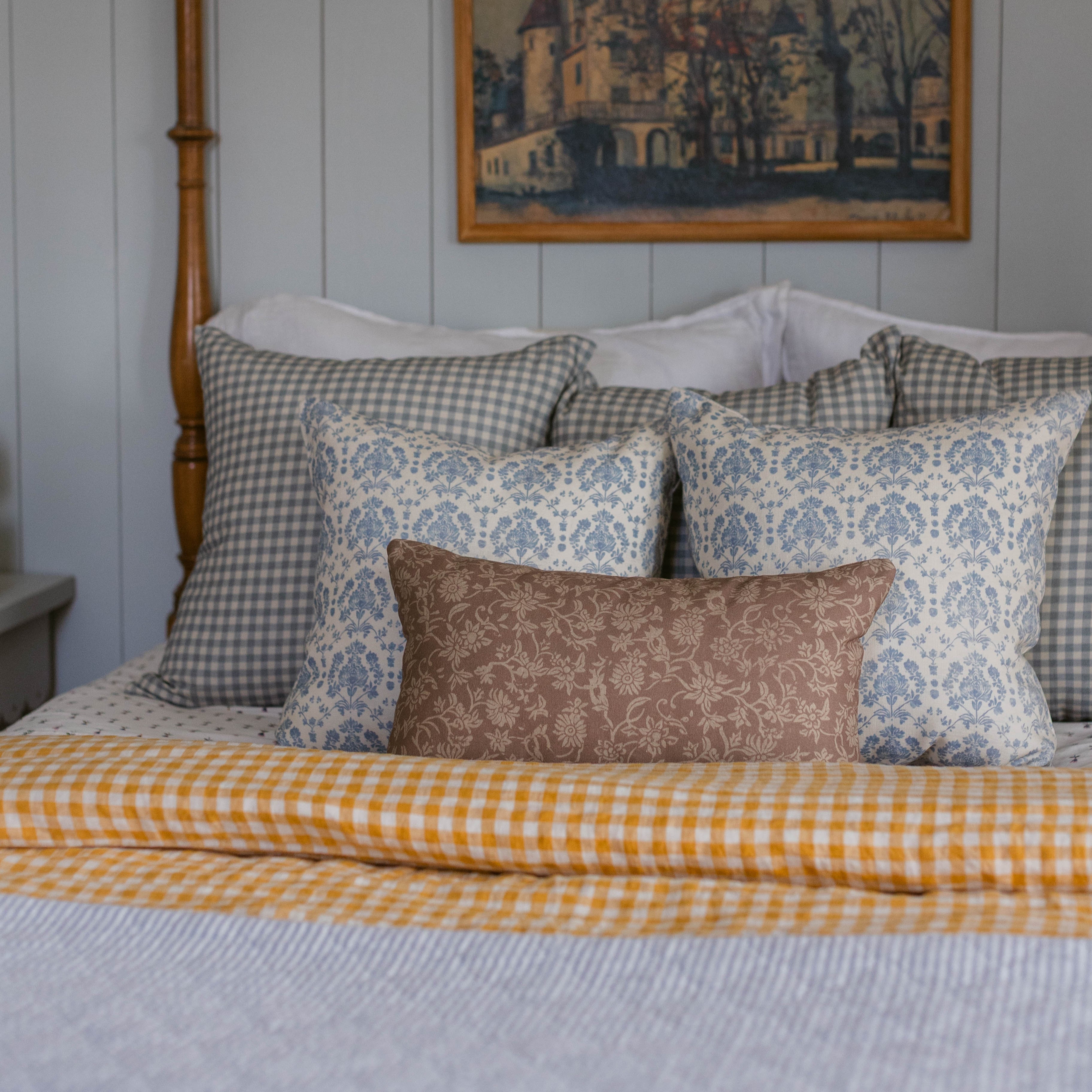 Dusty blue Gingham - 18 | 20 | 22 | 26 - Image 16