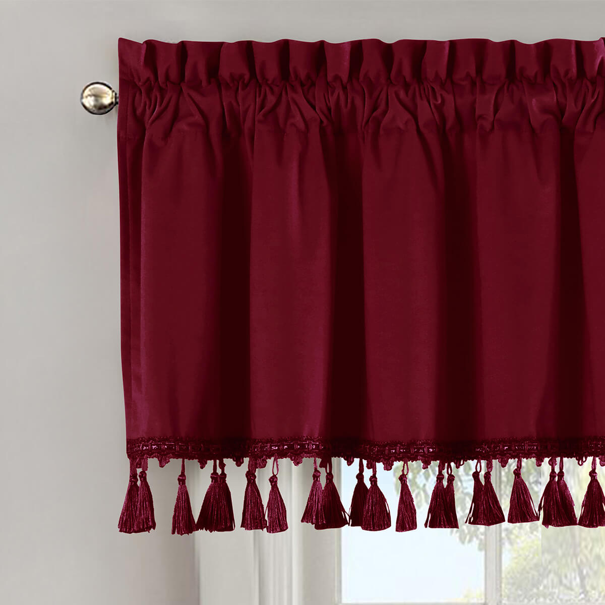 Heavyweight Velvet Straight Valance 52Wx19L (Single) - Image 8