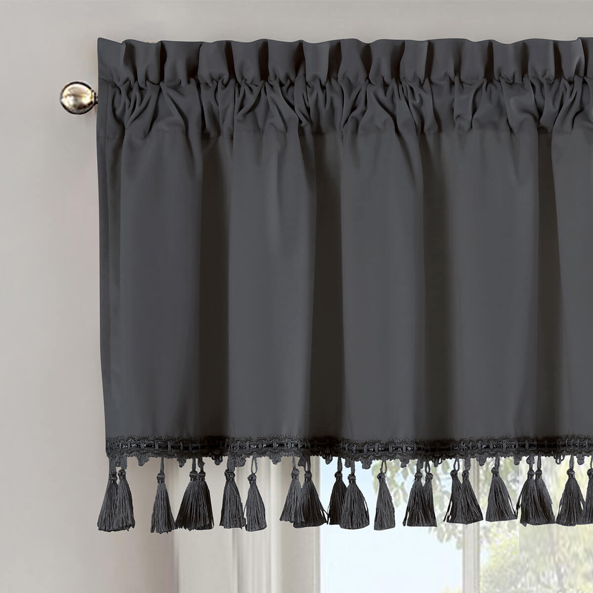 Heavyweight Velvet Straight Valance 52Wx19L (Single) - Image 11