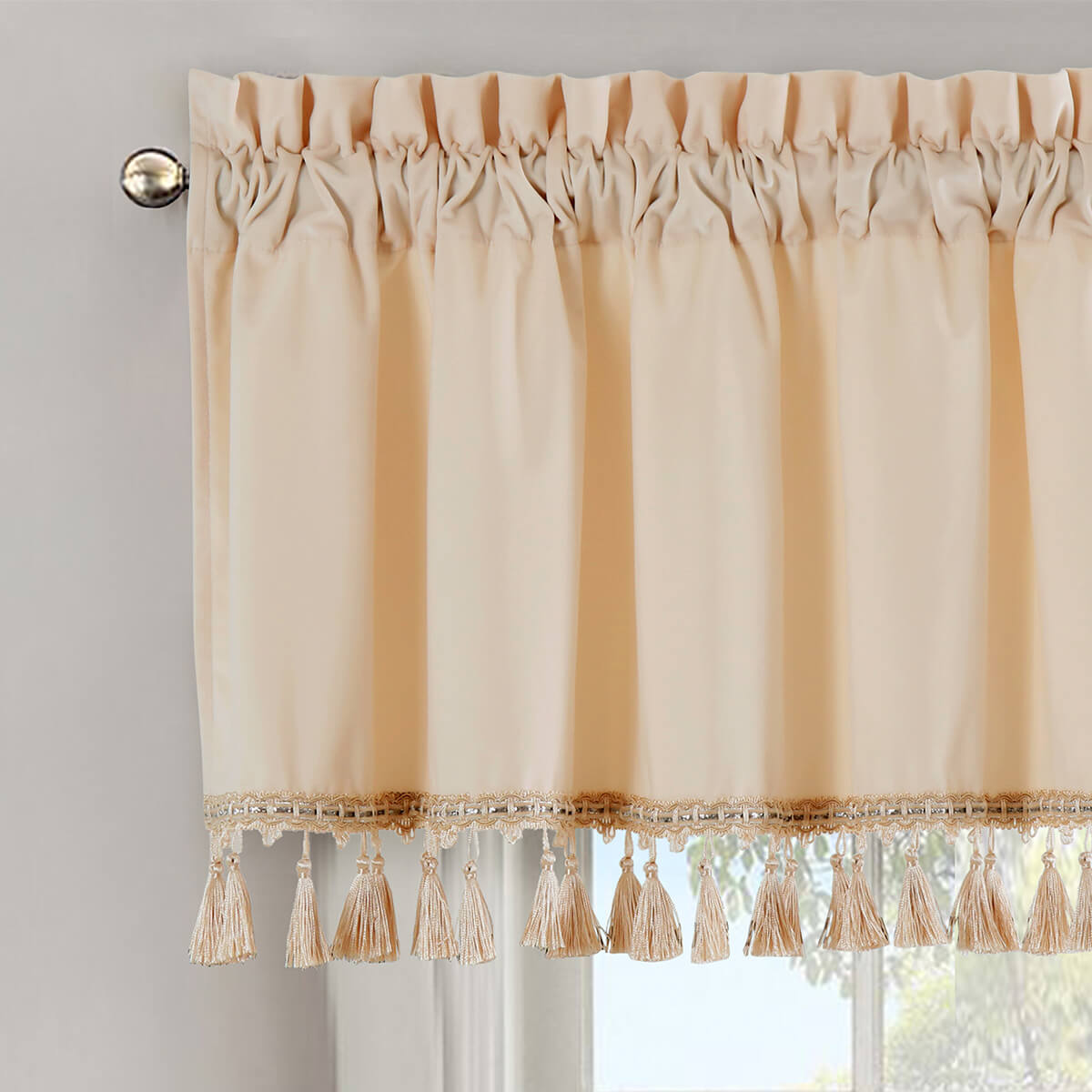 Heavyweight Velvet Straight Valance 52Wx19L (Single) - Image 2