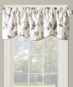 Sue Lined Embroidered Valance 52Wx17L (Single)
