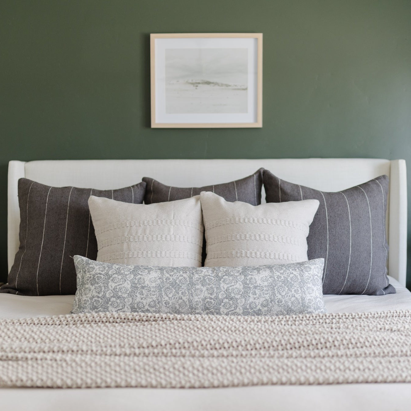 Flora In Gray Lumbar - 12x20 | 12x40 - Image 2