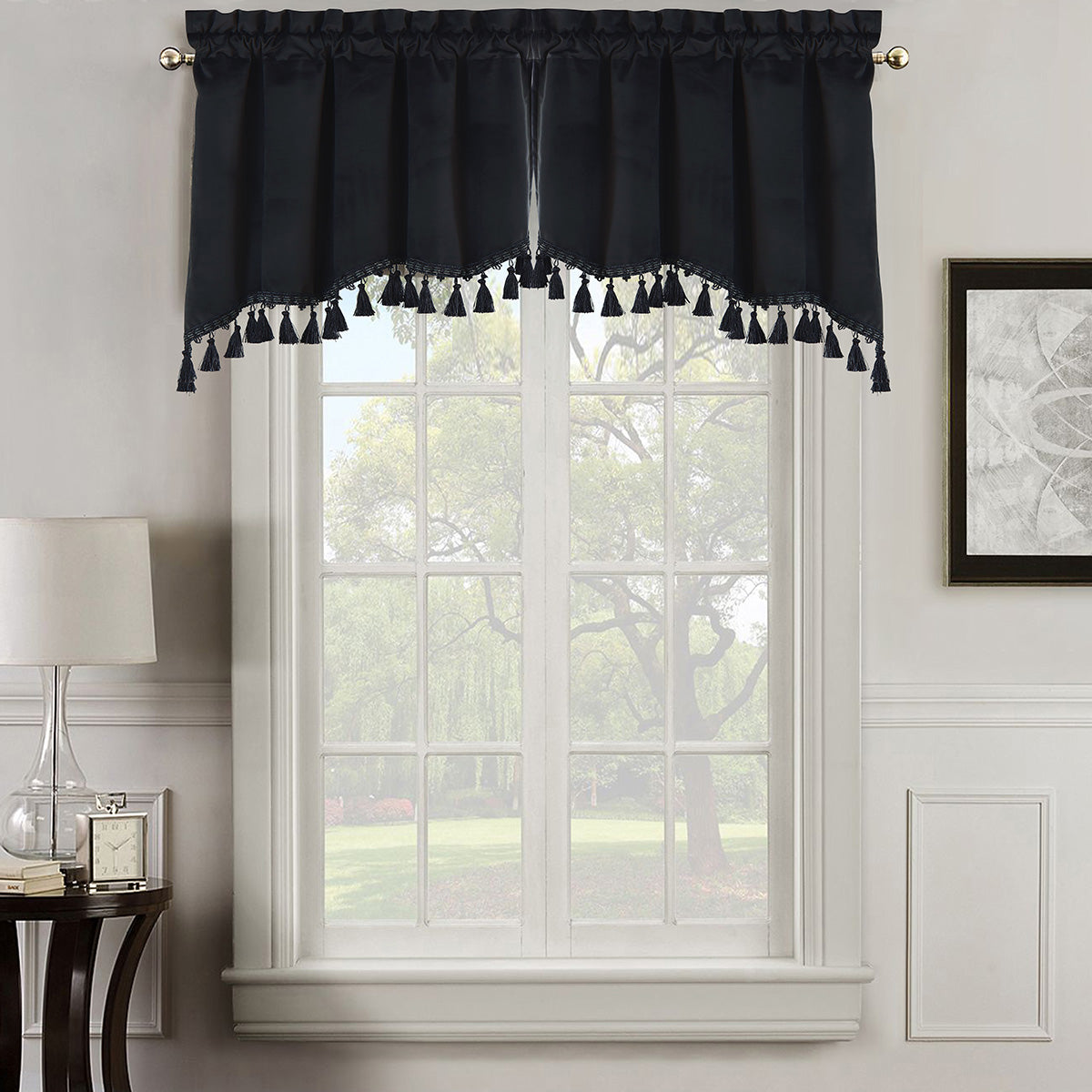 Heavyweight Velvet Swag Valance 70Wx30L - Image 20