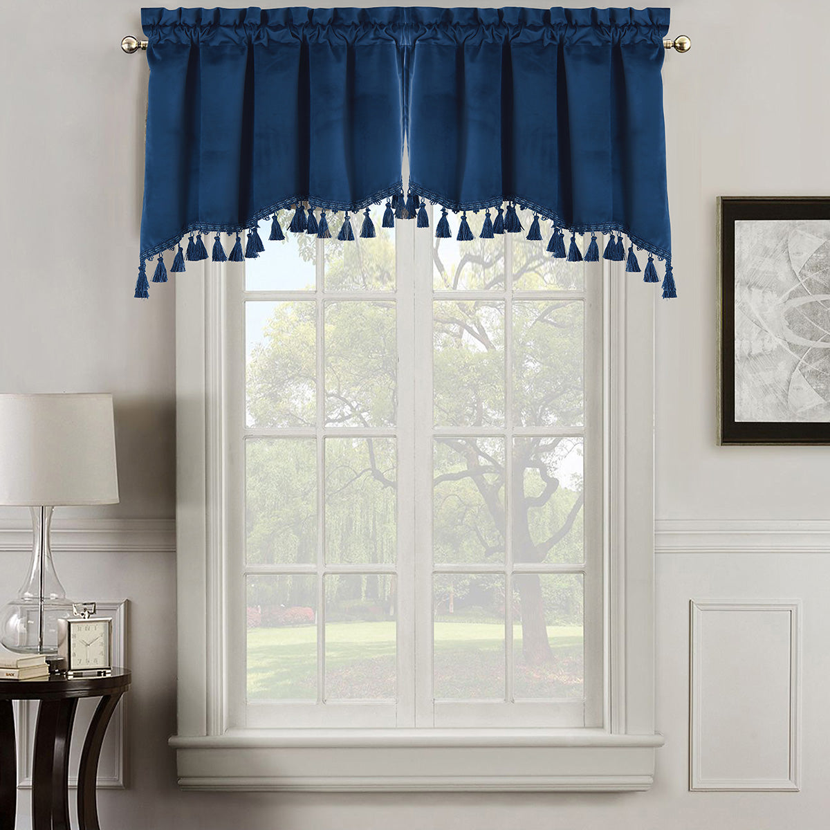 Heavyweight Velvet Swag Valance 70Wx30L - Image 16