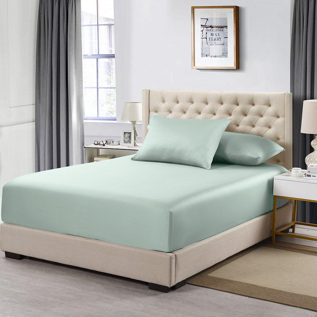 Percale Extra Deep Fitted (22 Inches) Fitted Sheet Only - Image 6